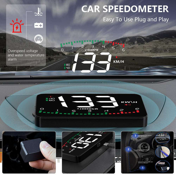 Automotive HD Speed Projector Display